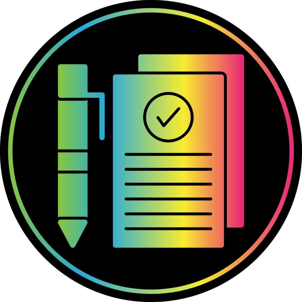 Checklist Vector Icon Design