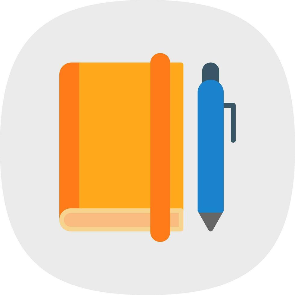Note Book Vector Icon Design
