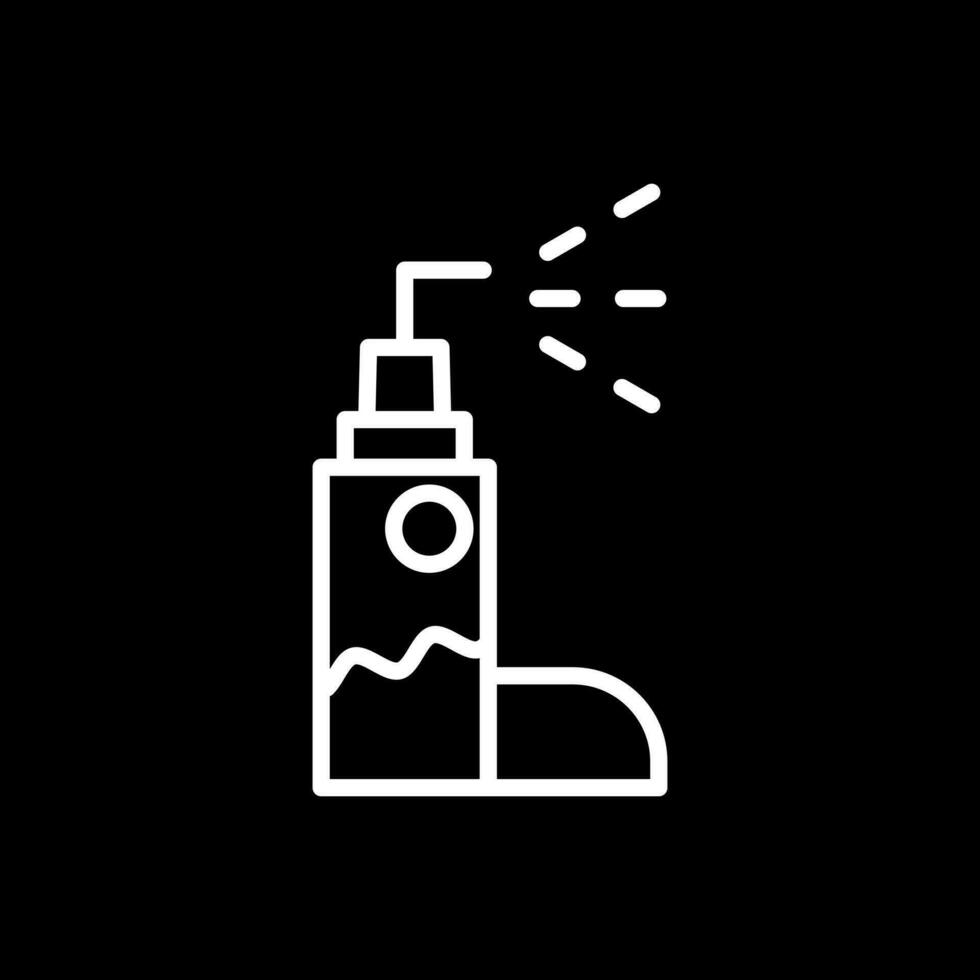 Dry Shampoo Vector Icon Design
