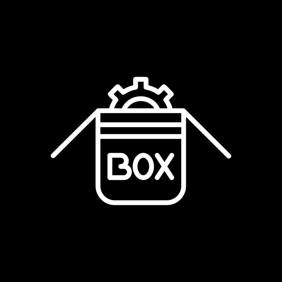 Box Vector Icon Design