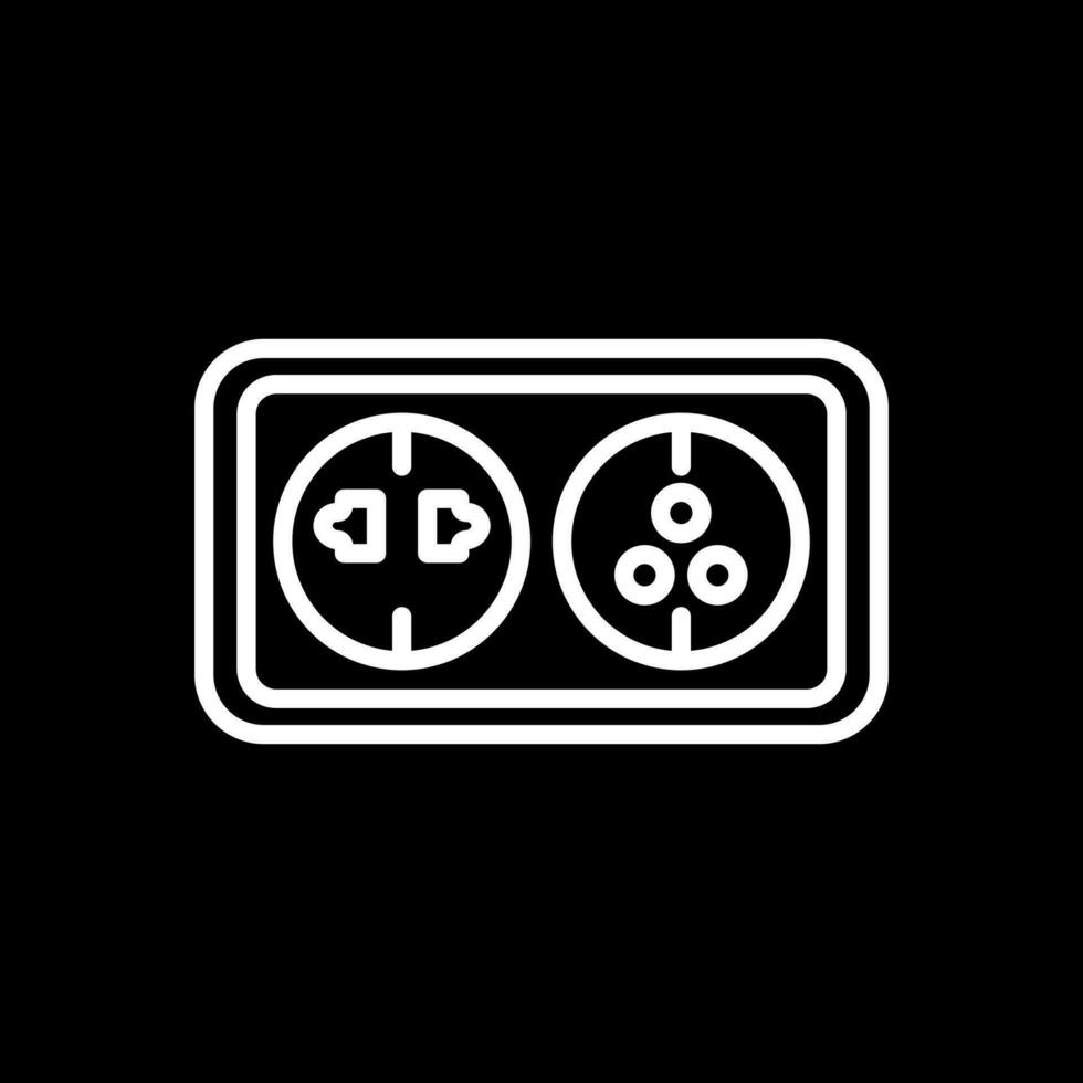 Wall socket Vector Icon Design
