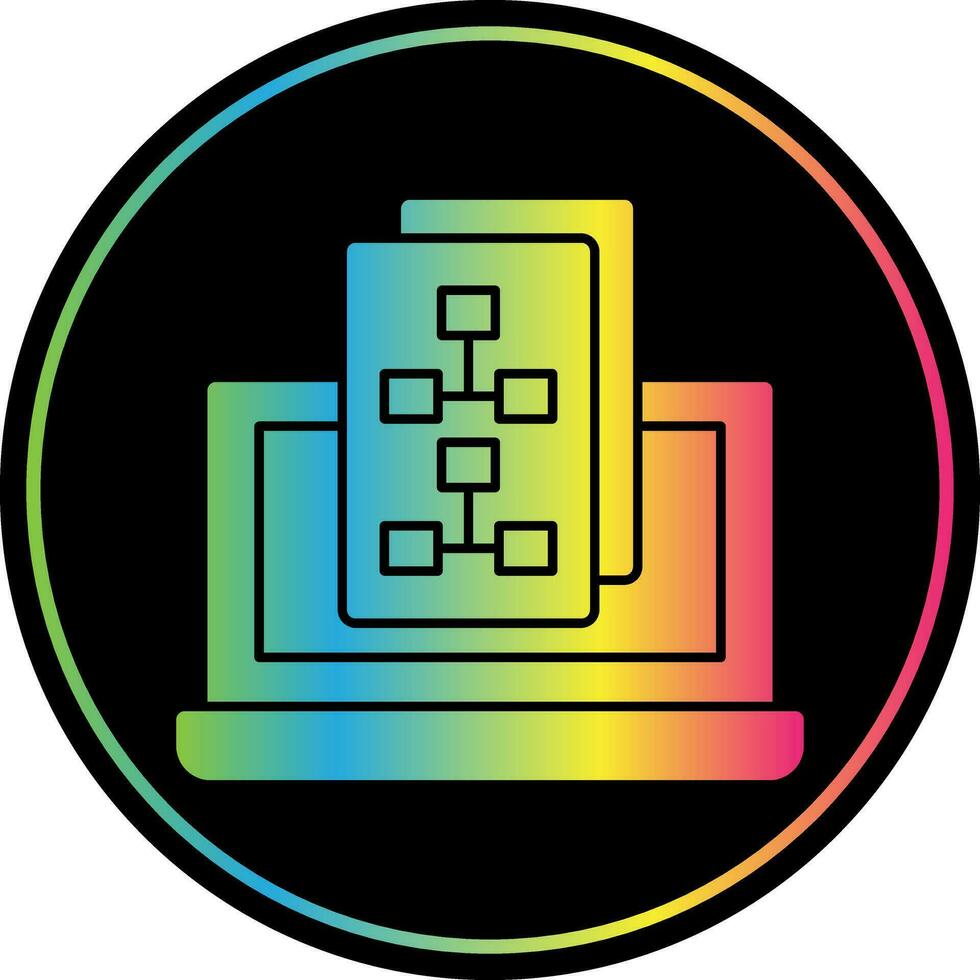 Laptop Vector Icon Design