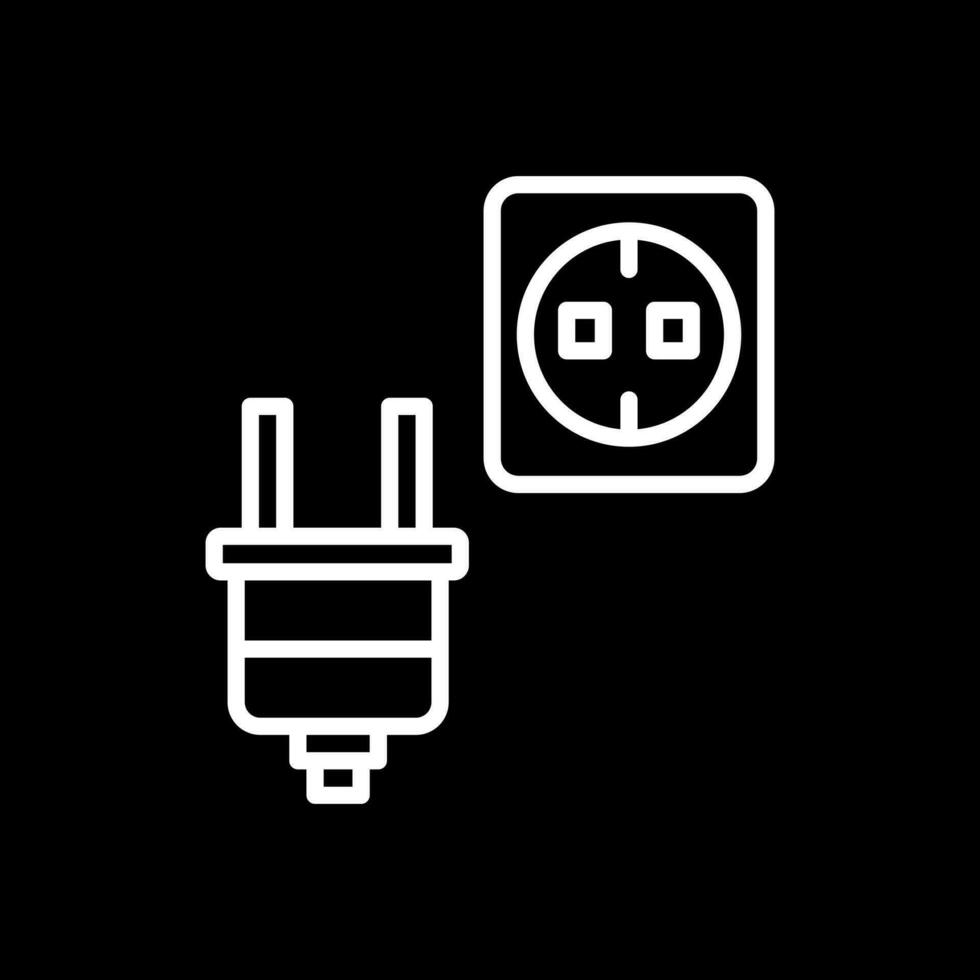 Plug Vector Icon Design