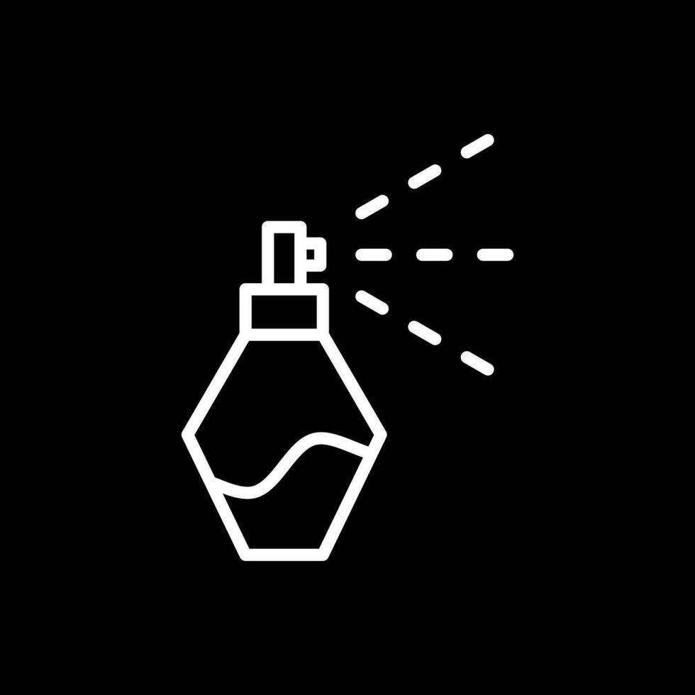 Perfume Bottle Vector Icon Design