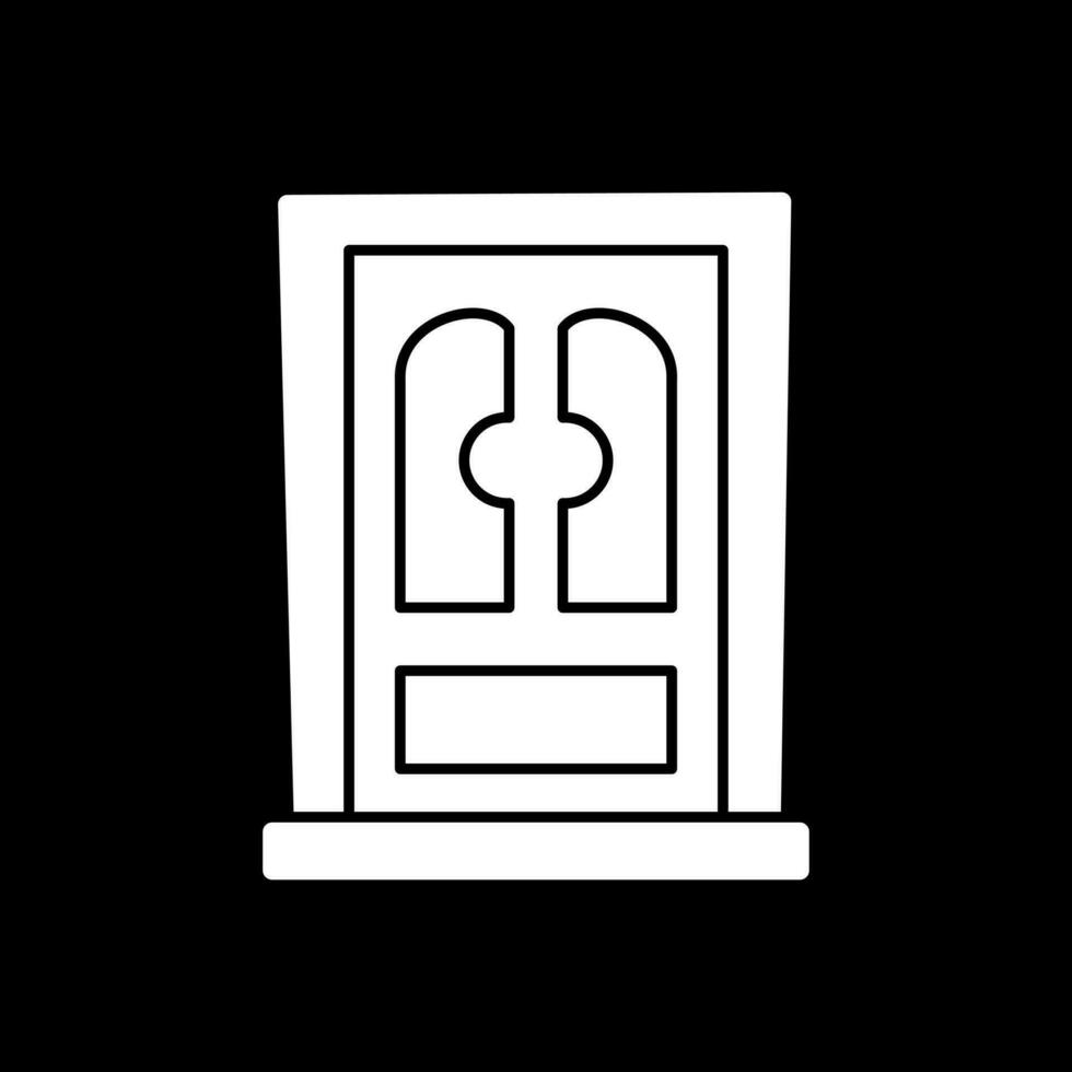 diseño de icono de vector de puerta