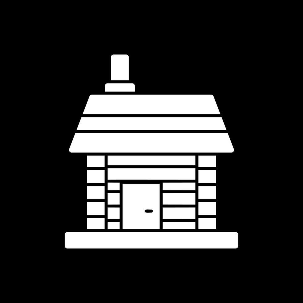 Cabin Vector Icon Design