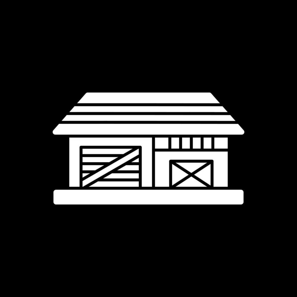 Shed Vector Icon Design