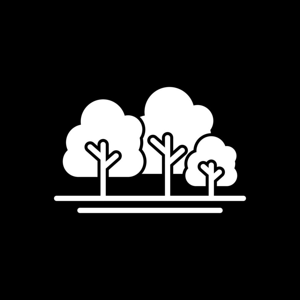 diseño de icono de vector de árbol