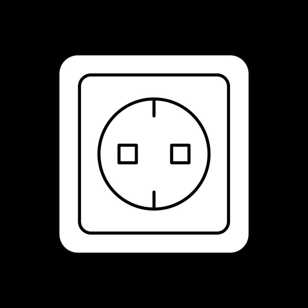 Electric socket Vector Icon Design
