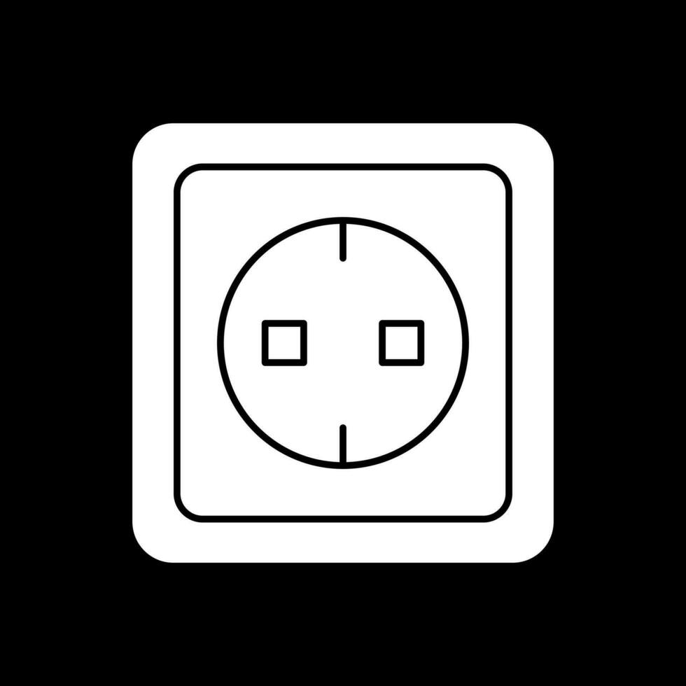 Electric socket Vector Icon Design