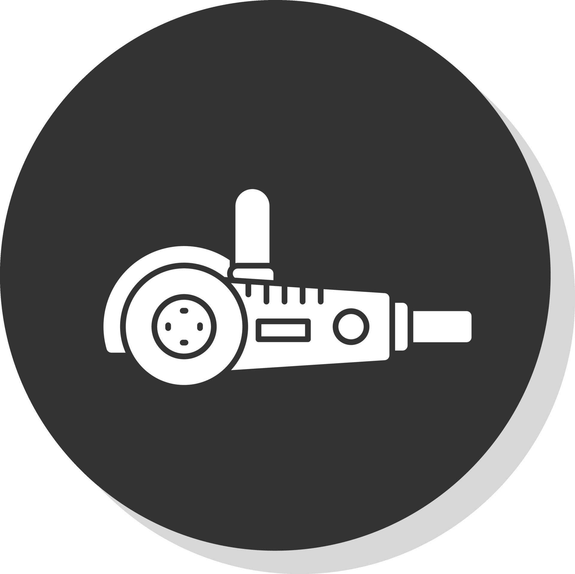 Angle grinder Vector Icon Design 31360886 Vector Art at Vecteezy