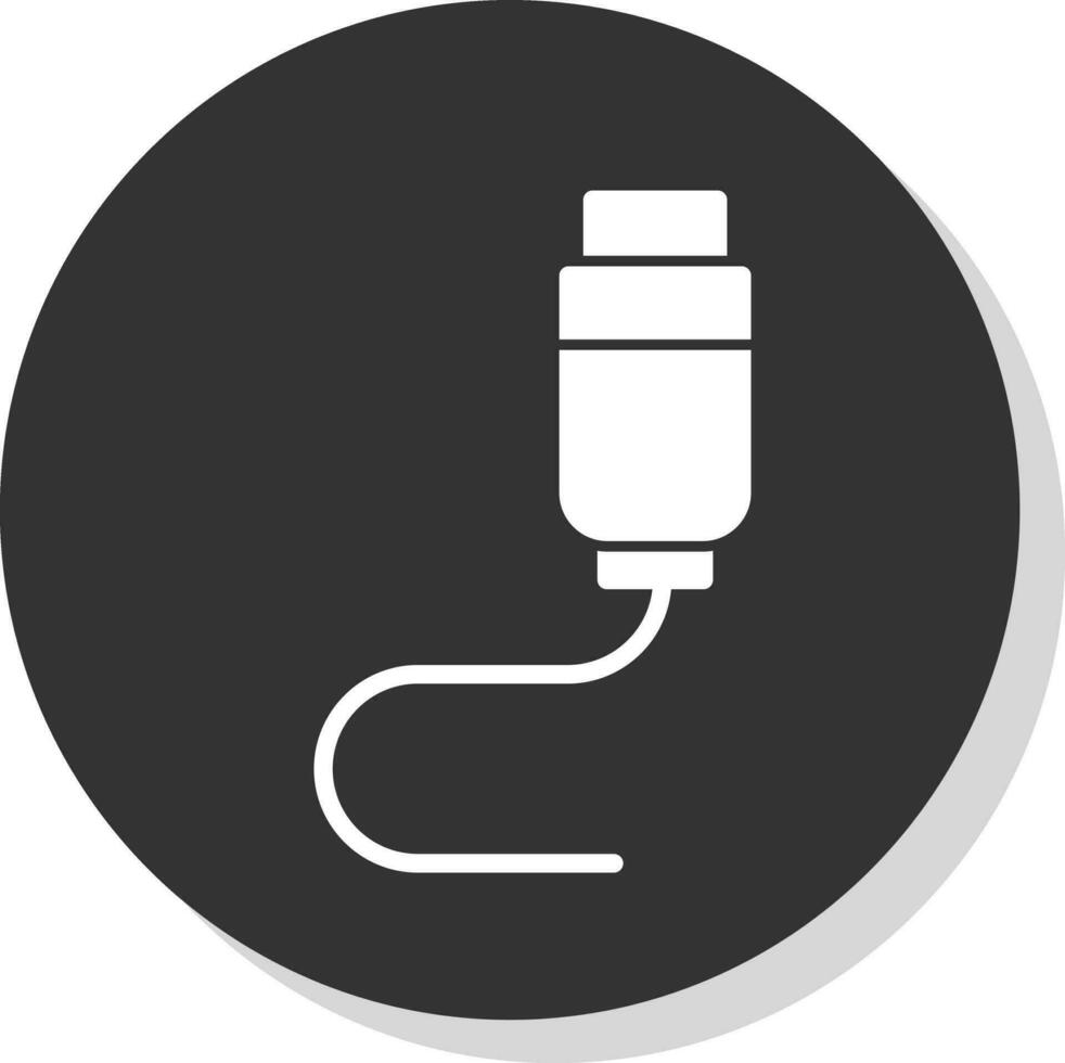 Usb connector Vector Icon Design