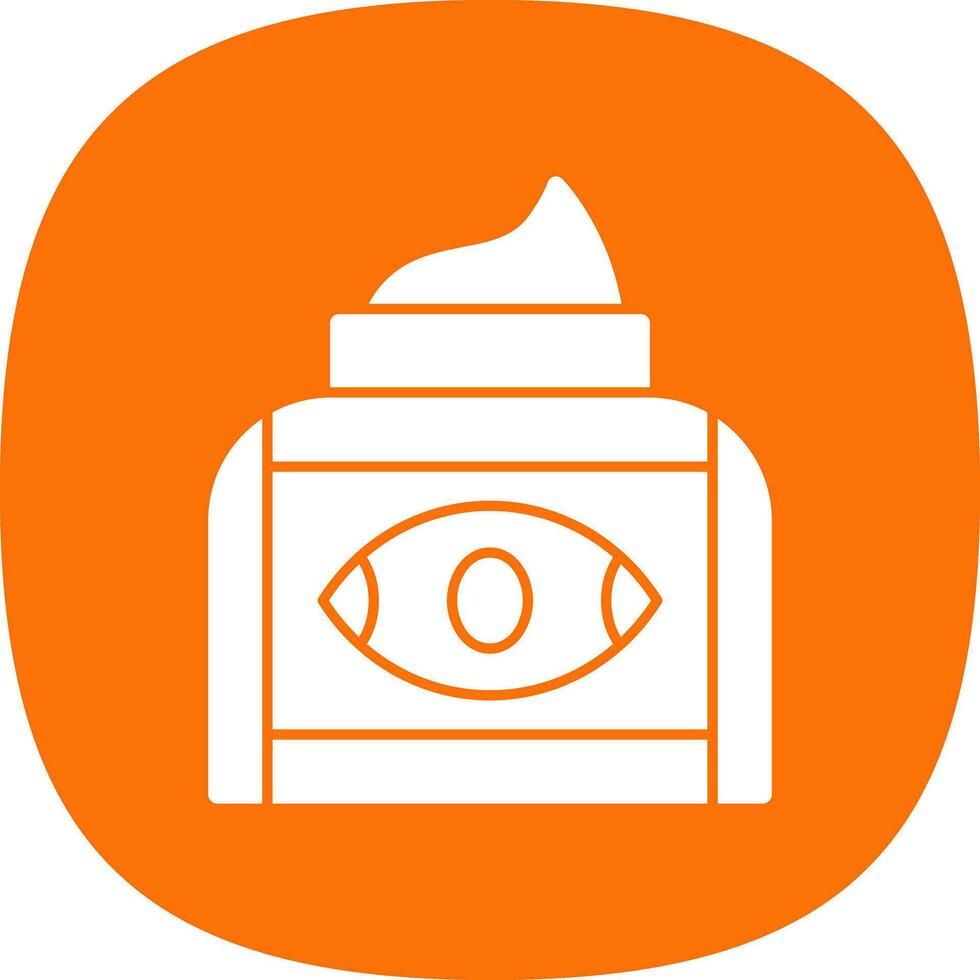 Eye Cream Vector Icon Design