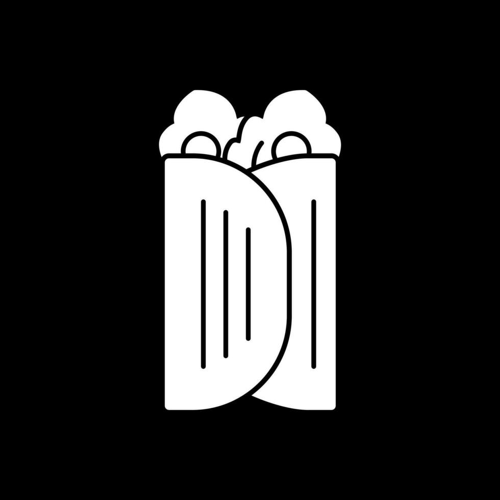Caesar Wrap Vector Icon Design