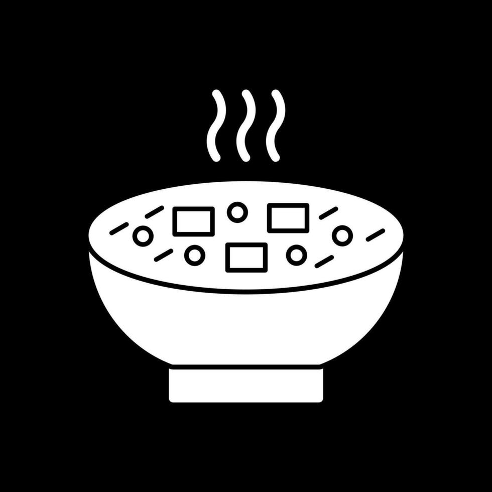 Miso Soup Vector Icon Design