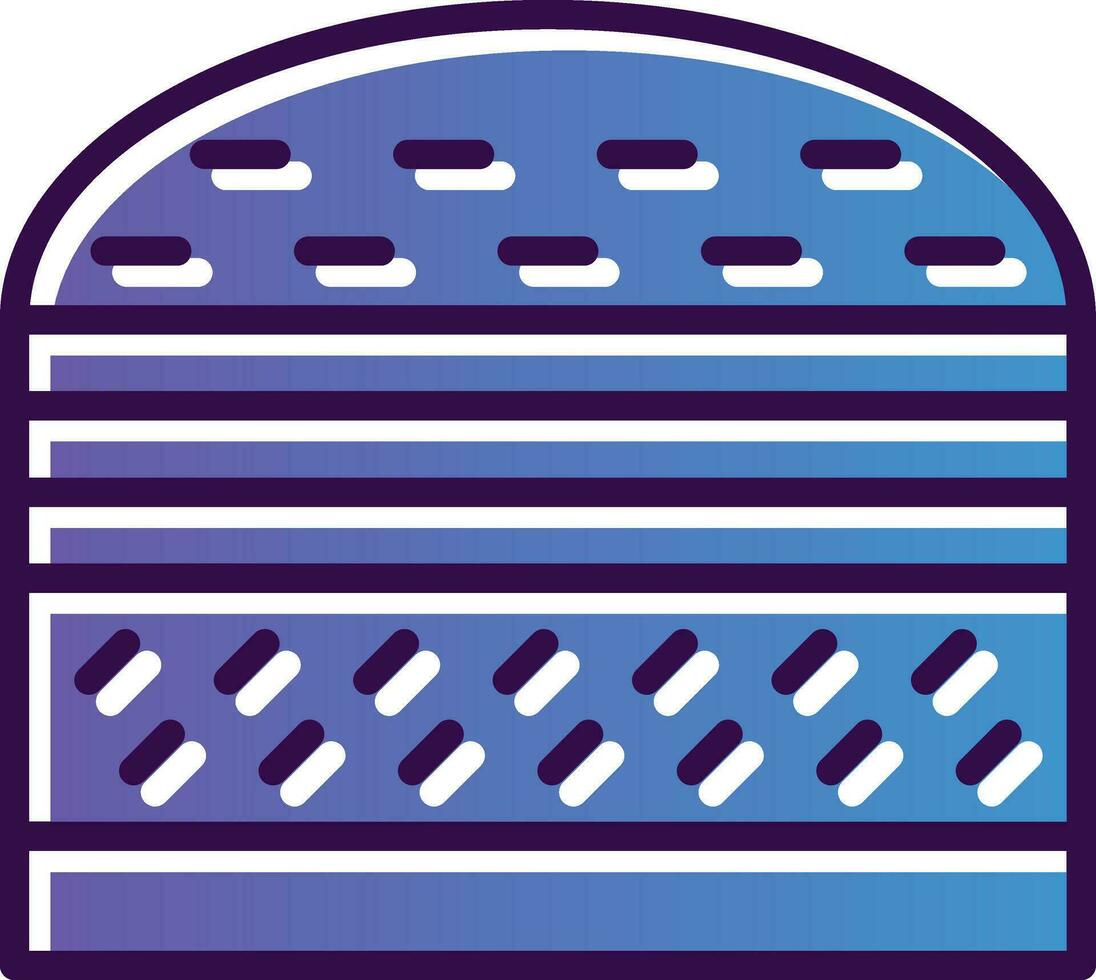Baklava Vector Icon Design