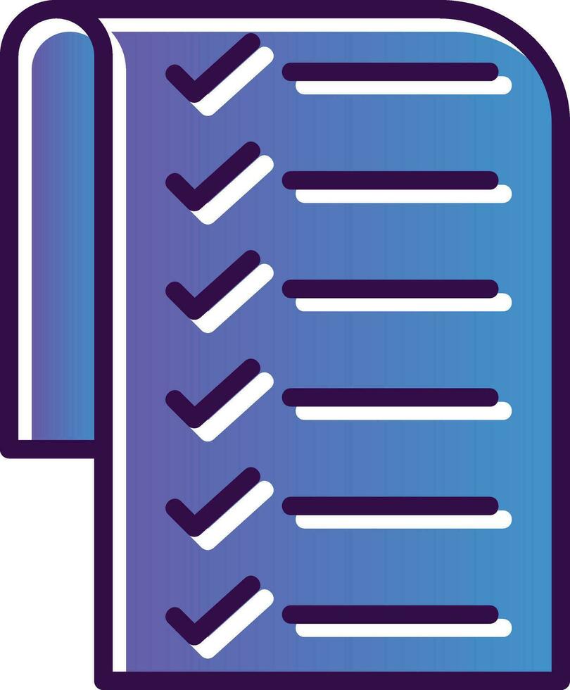 Checklist Vector Icon Design