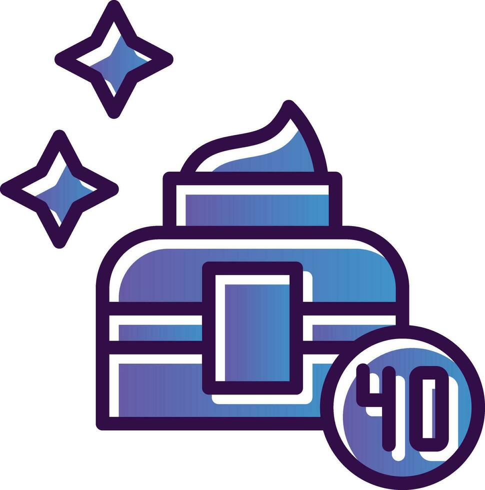 Anti-Aging Cream Vector Icon Design