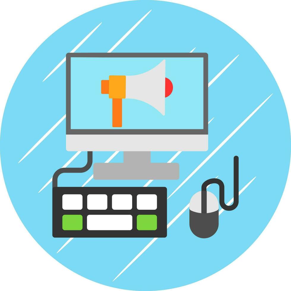 Computer Vector Icon Design