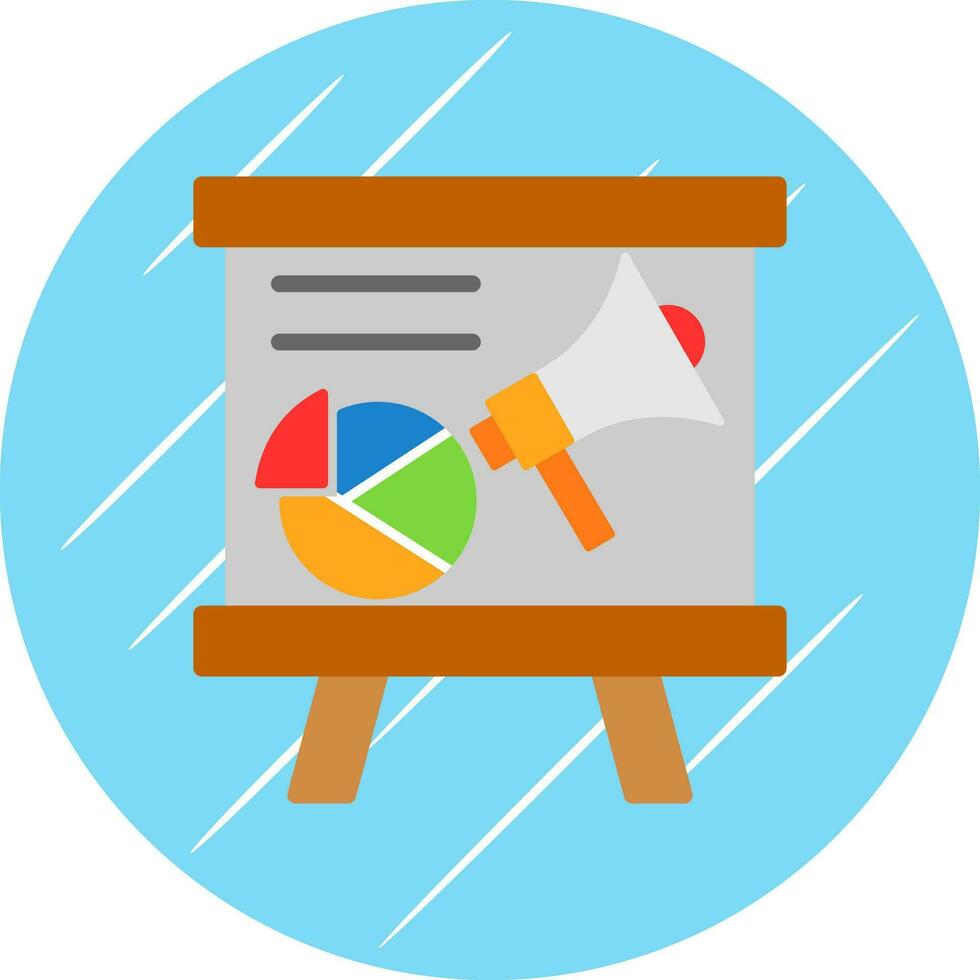 Presentation Vector Icon Design