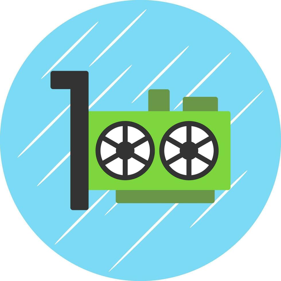 Vga card Vector Icon Design