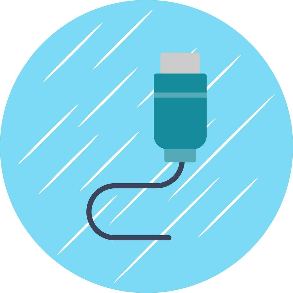 Usb connector Vector Icon Design