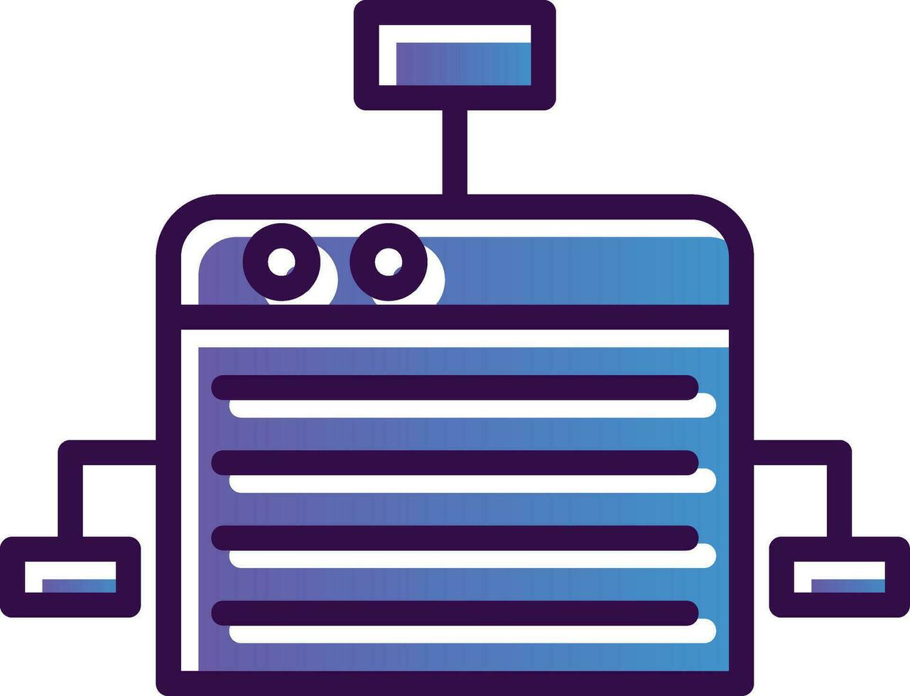 Website Vector Icon Design