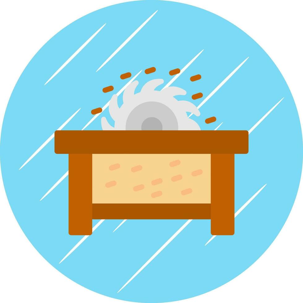 Sawdust Vector Icon Design