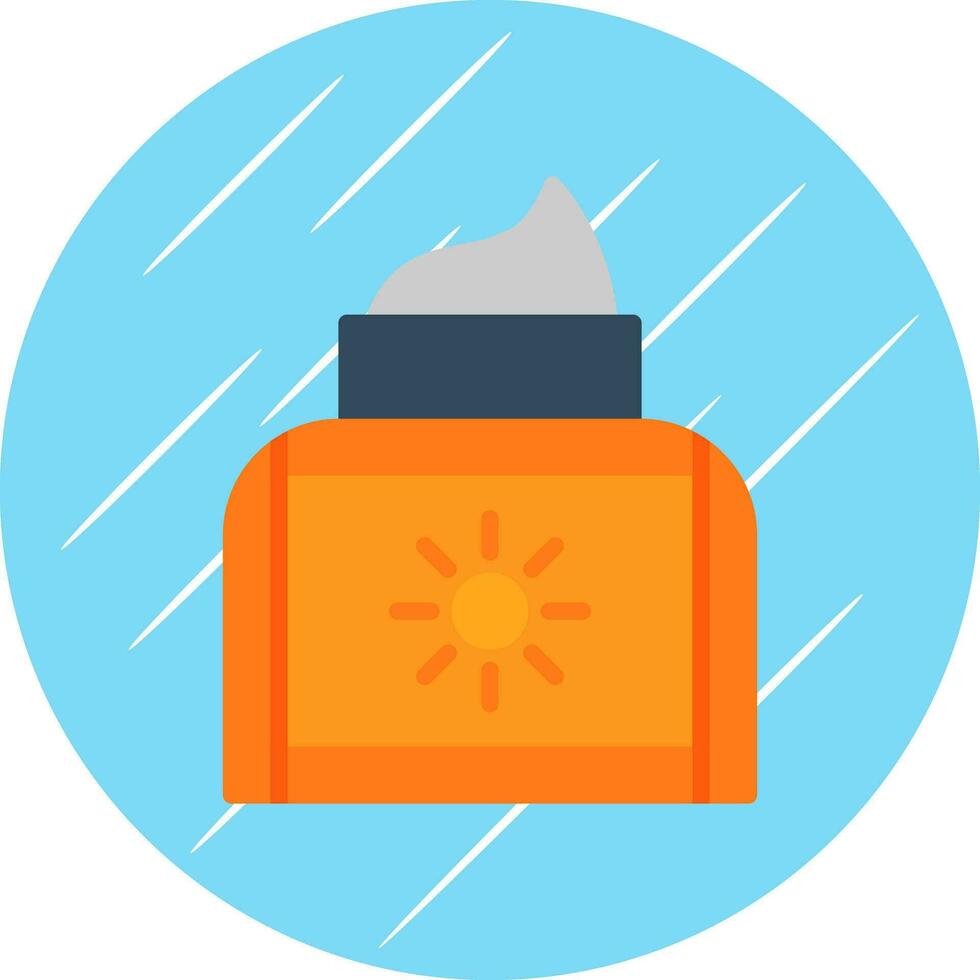 Sunscreen Vector Icon Design