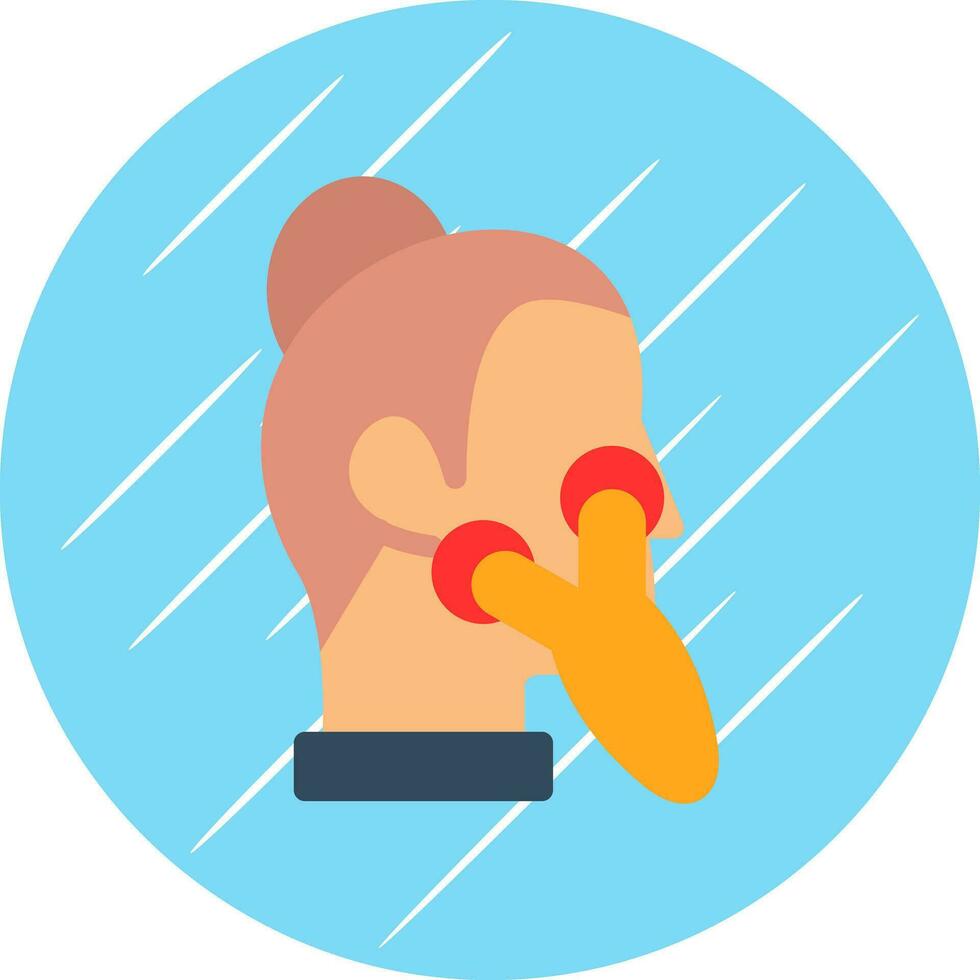 Face Roller Vector Icon Design