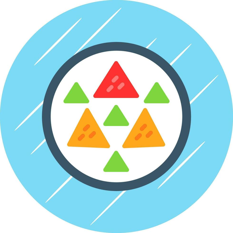 Nachos Vector Icon Design