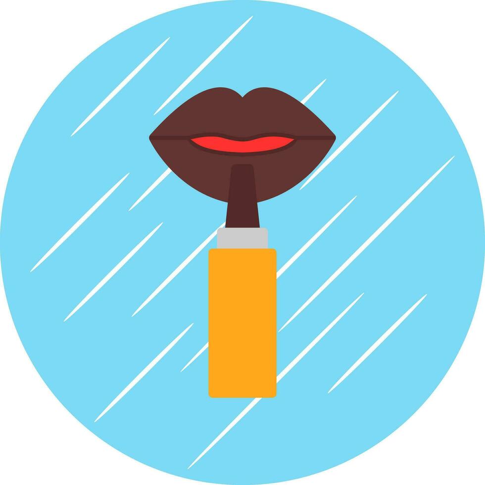 Lip Liner Vector Icon Design