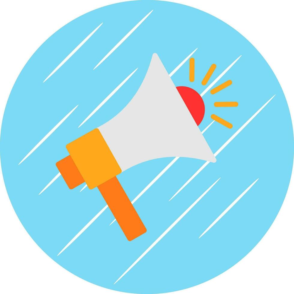Megaphone Vector Icon Design