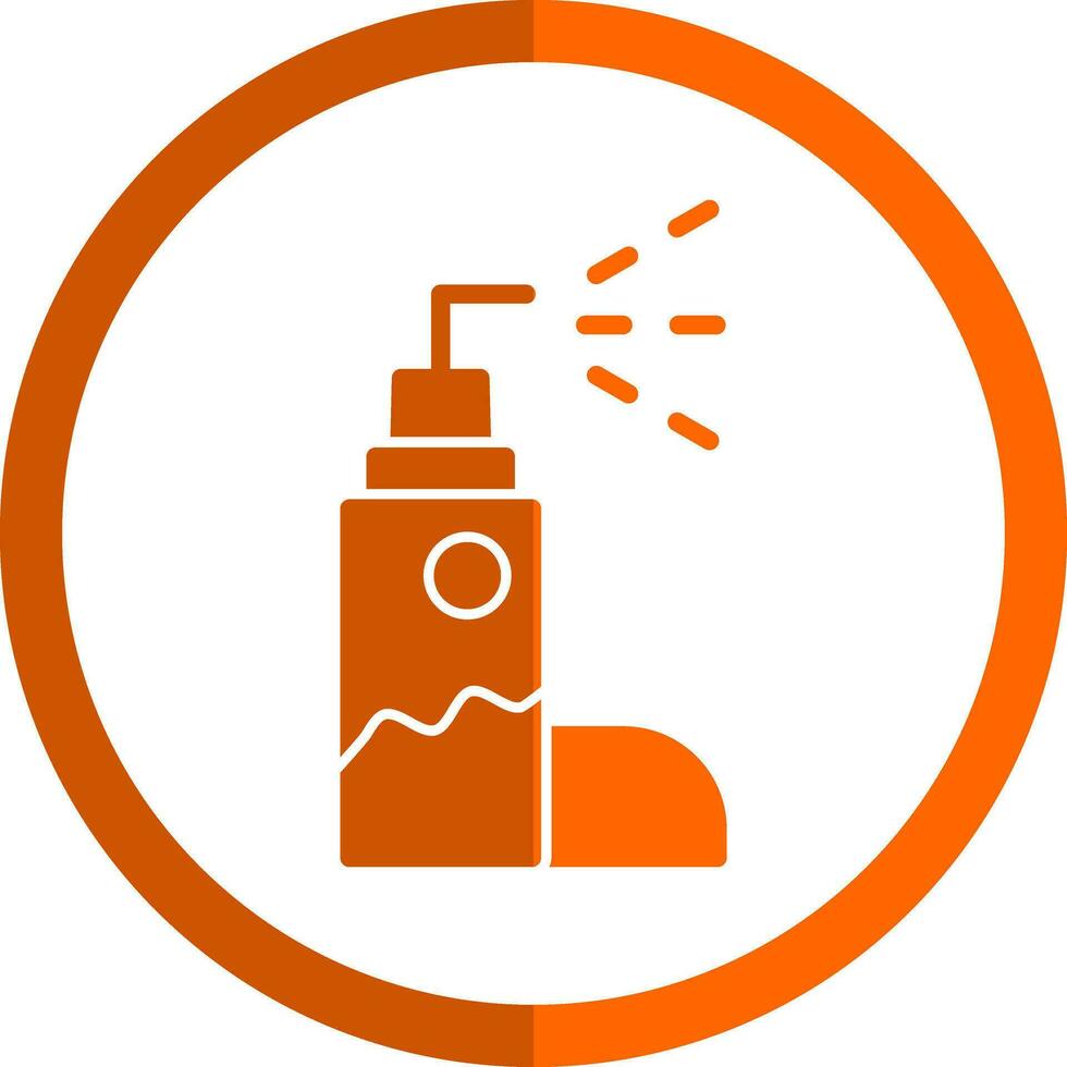 Dry Shampoo Vector Icon Design