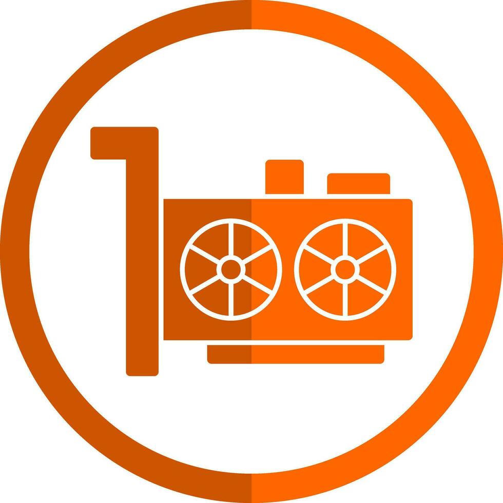 Vga card Vector Icon Design