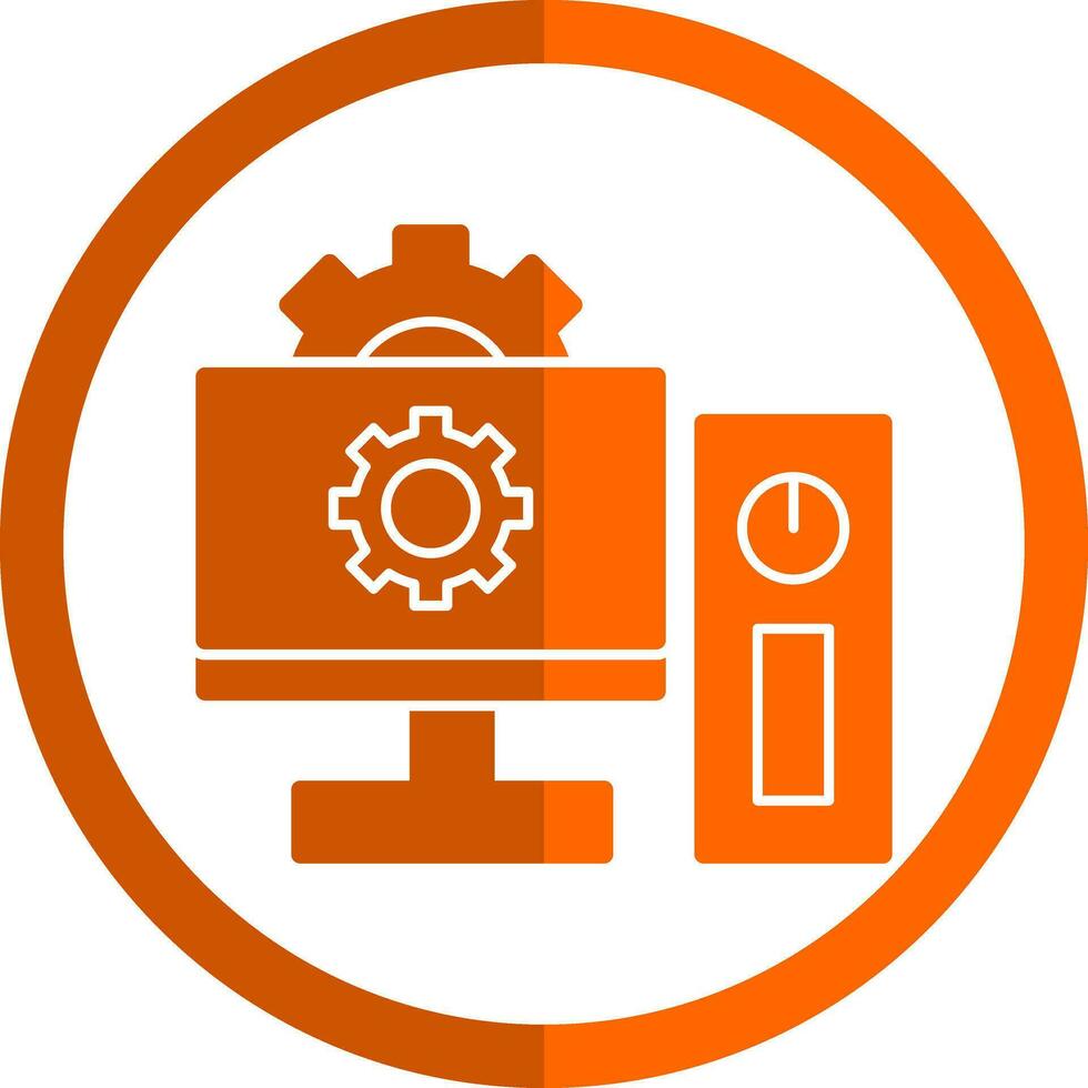 Desktop Vector Icon Design