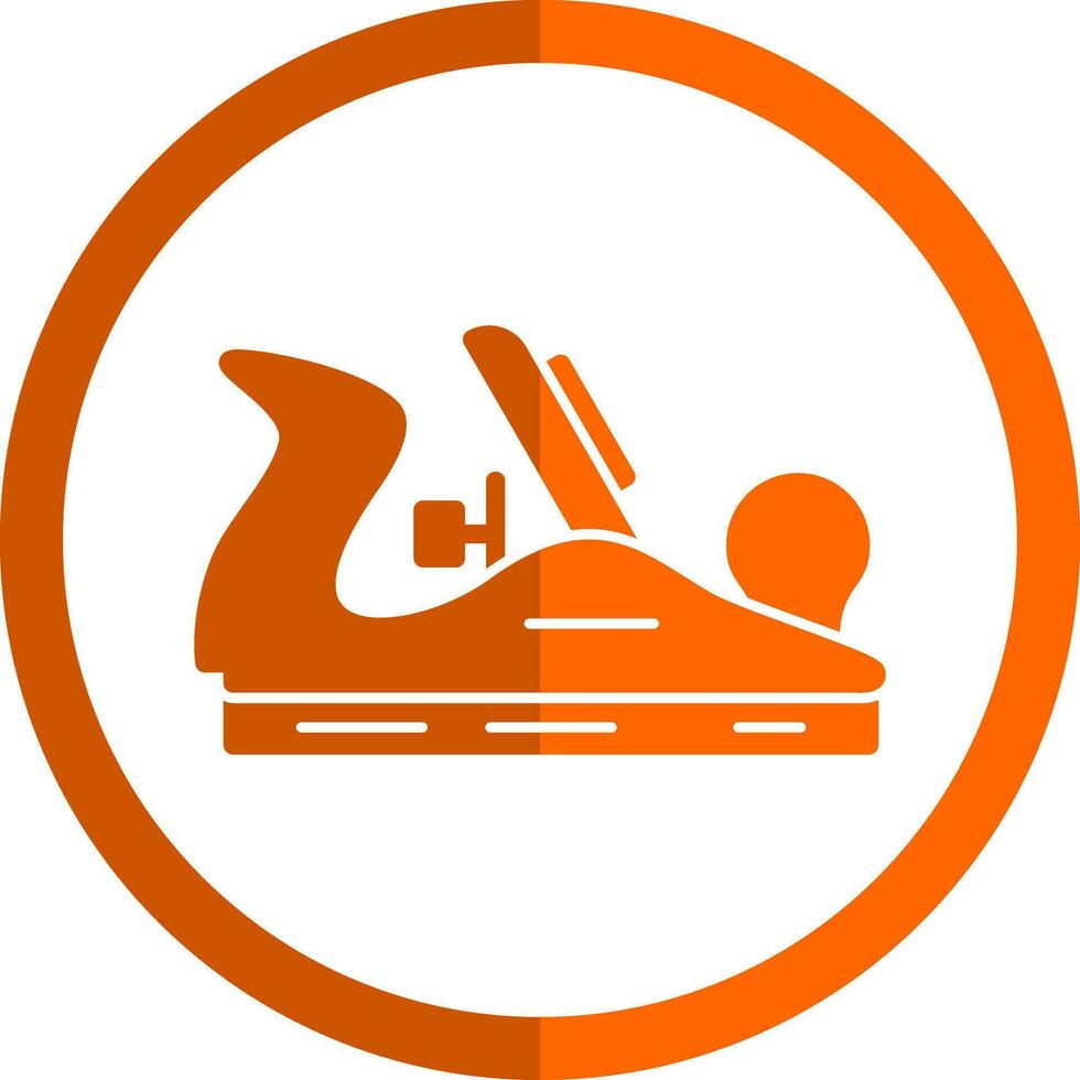Wood plane Vector Icon Design