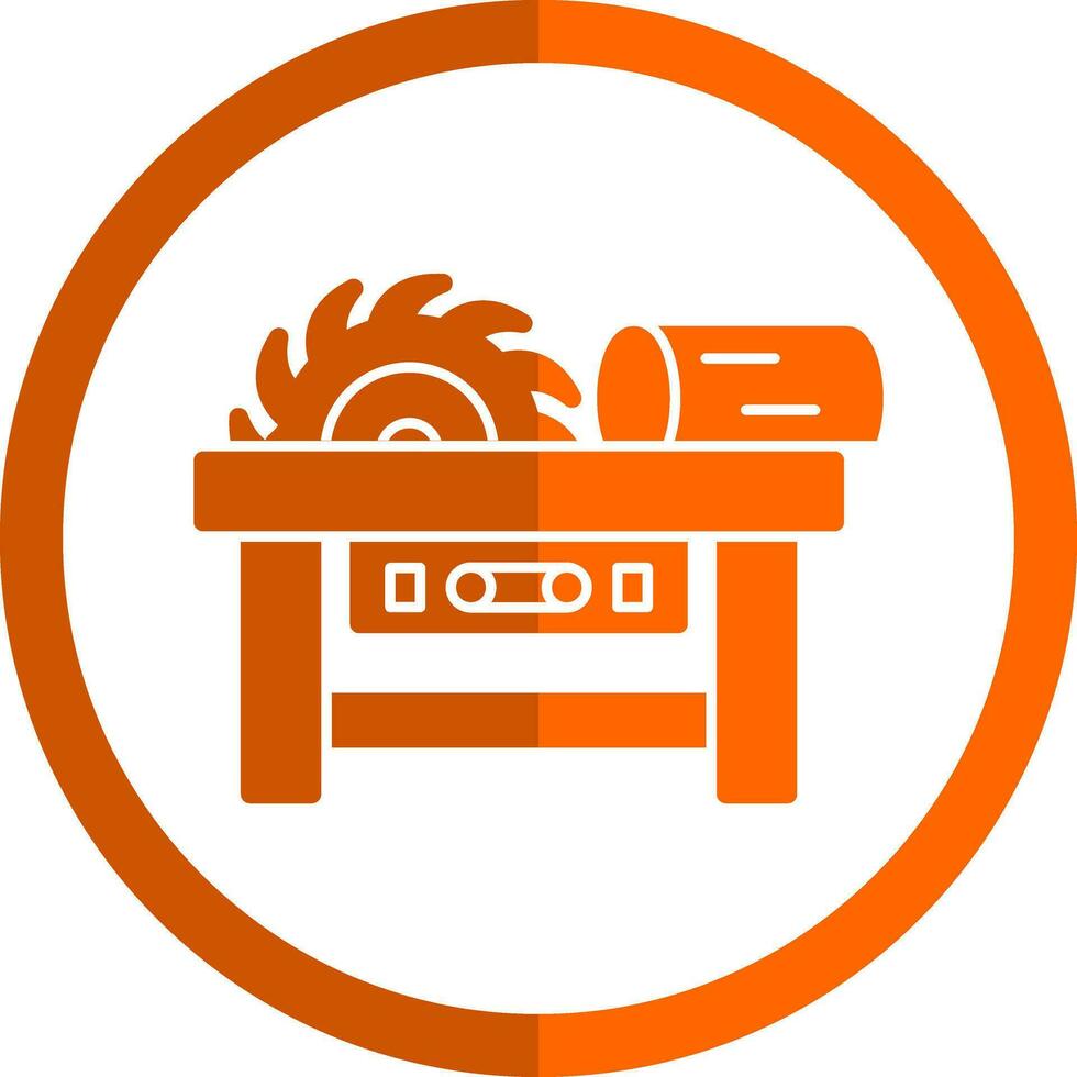 Sawmill Vector Icon Design