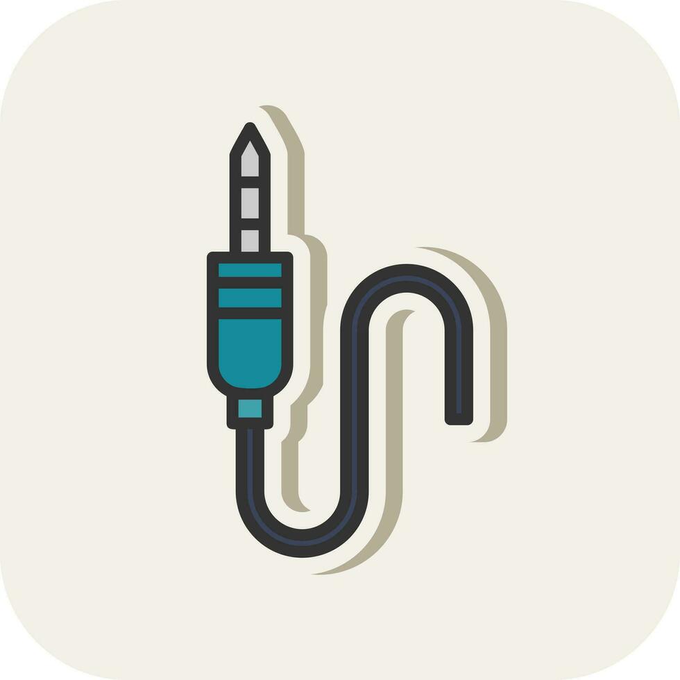 Audio jack Vector Icon Design