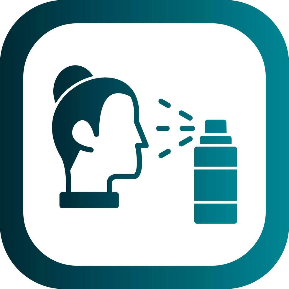 Face Mist Vector Icon Design