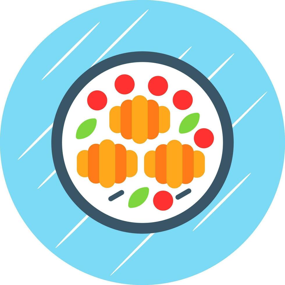 Gnocchi Vector Icon Design