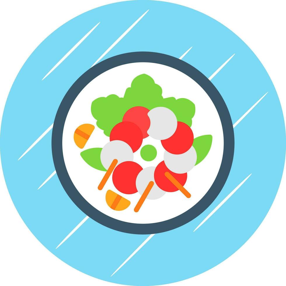 Quinoa Salad Vector Icon Design