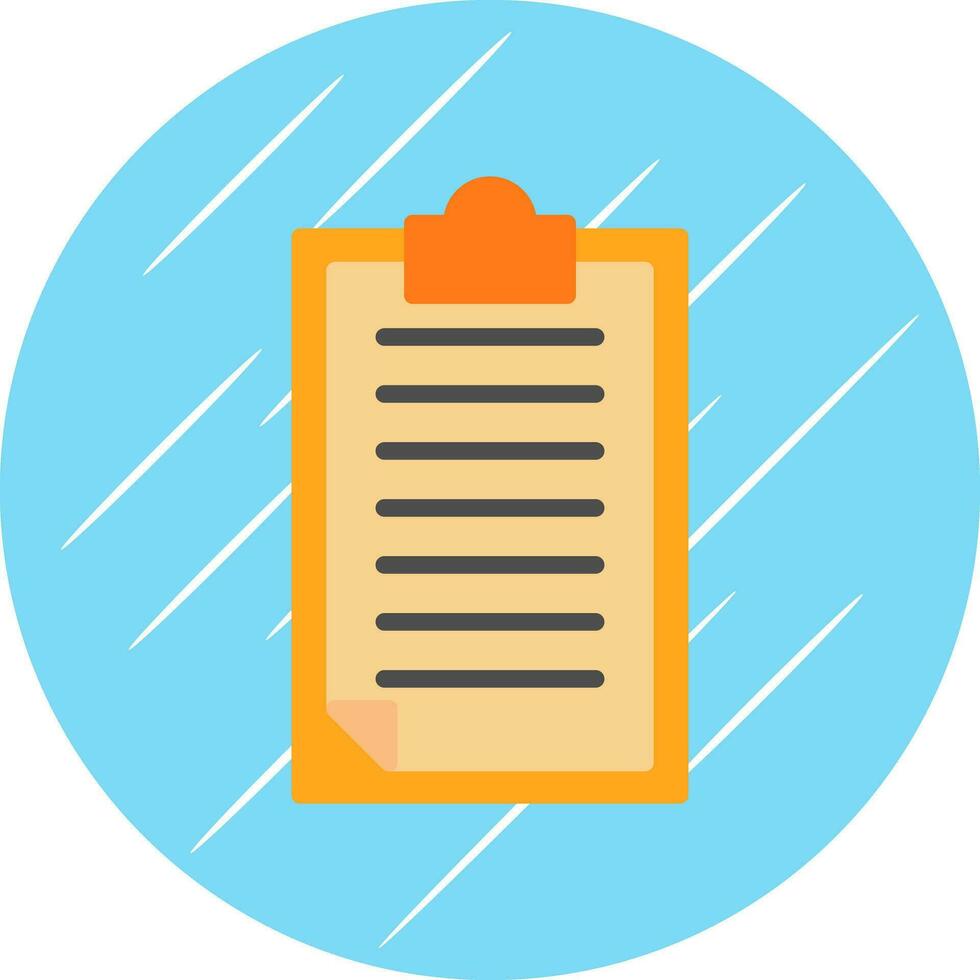 Clipboard Vector Icon Design