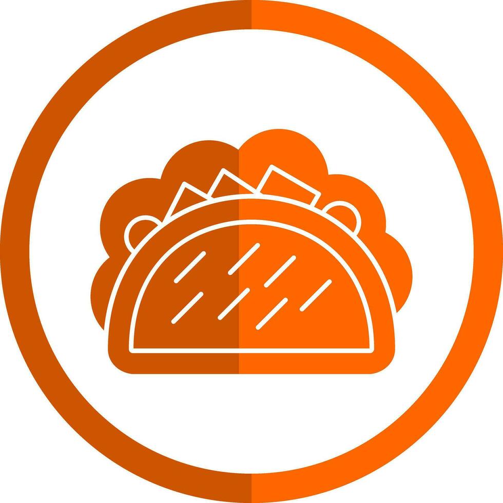 Beef Tacos Vector Icon Design