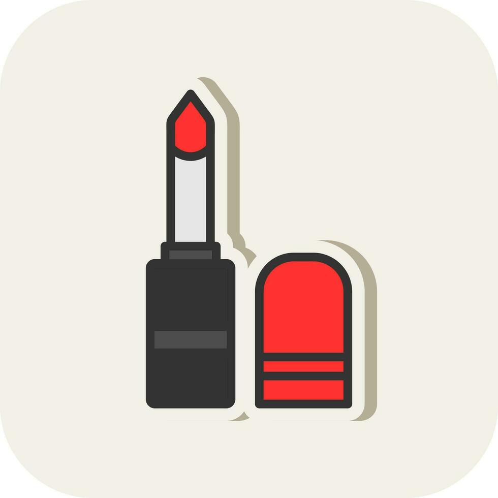 Lipstick Vector Icon Design