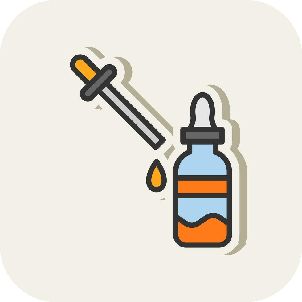 diseño de icono de vector de suero