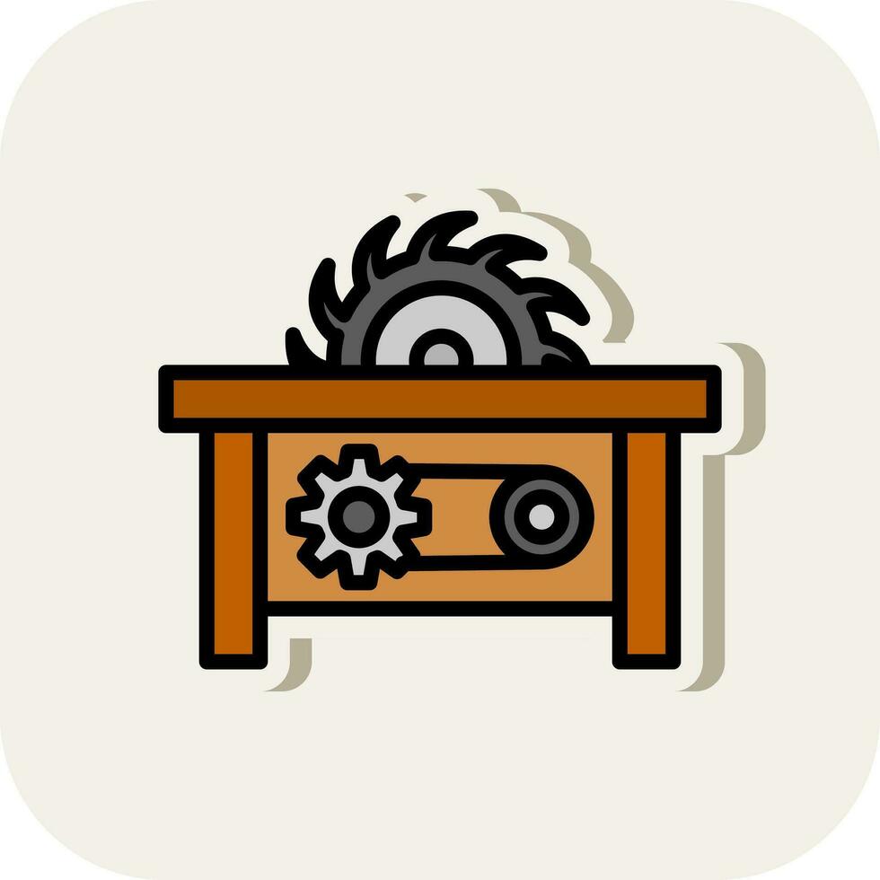 Machine Vector Icon Design