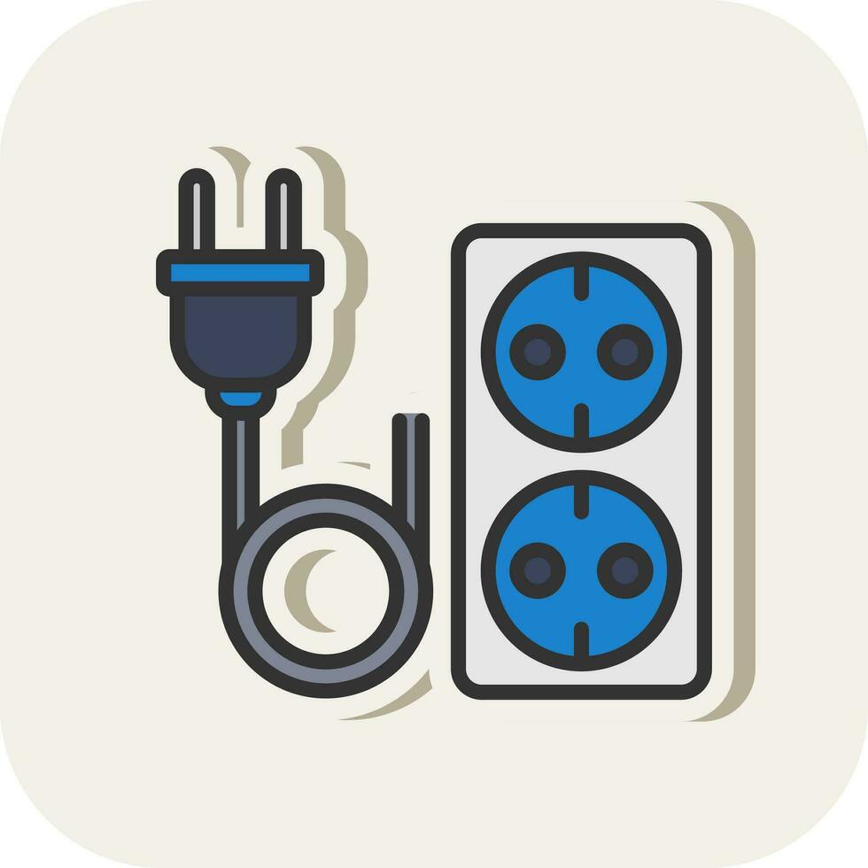 Extension Vector Icon Design