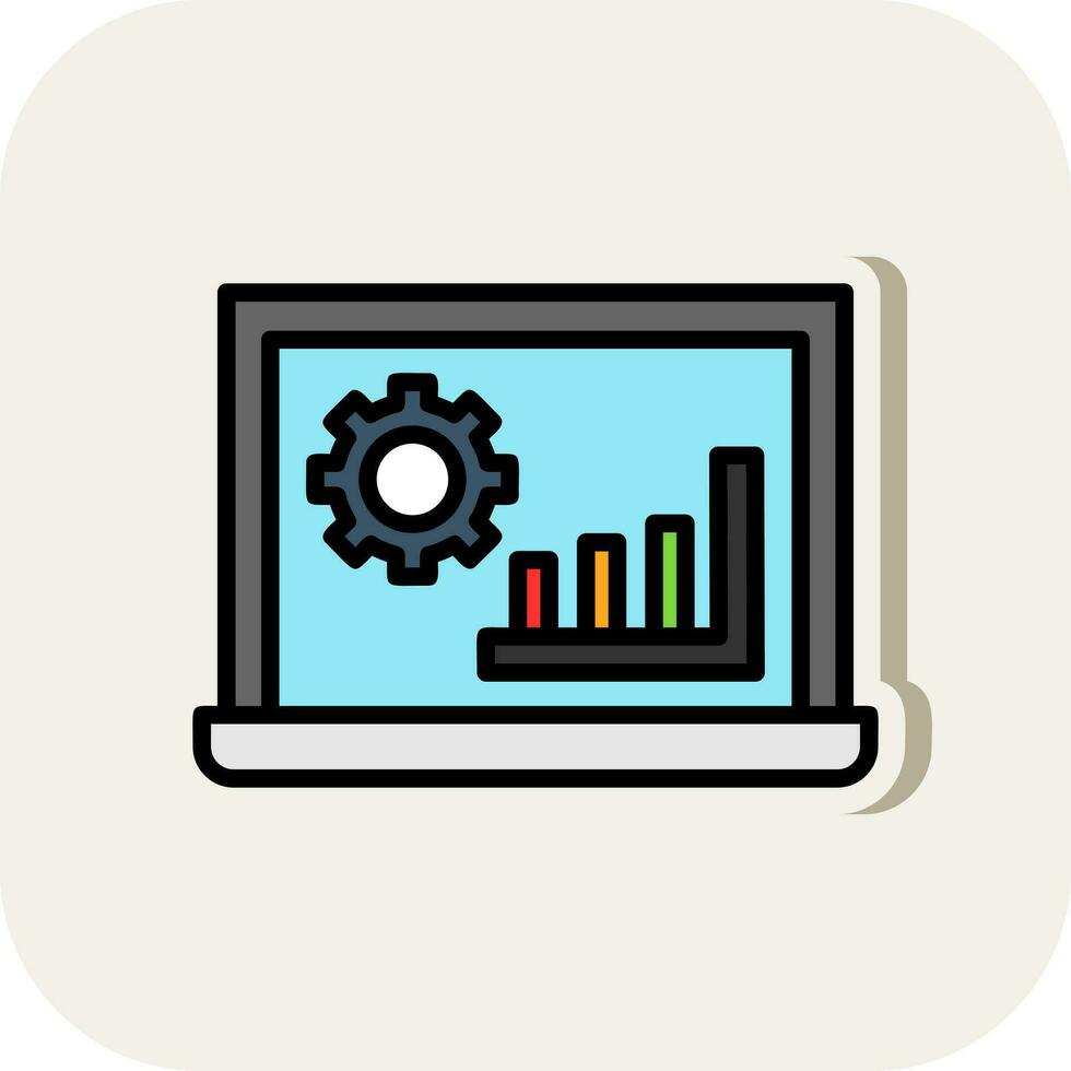 Laptop Vector Icon Design