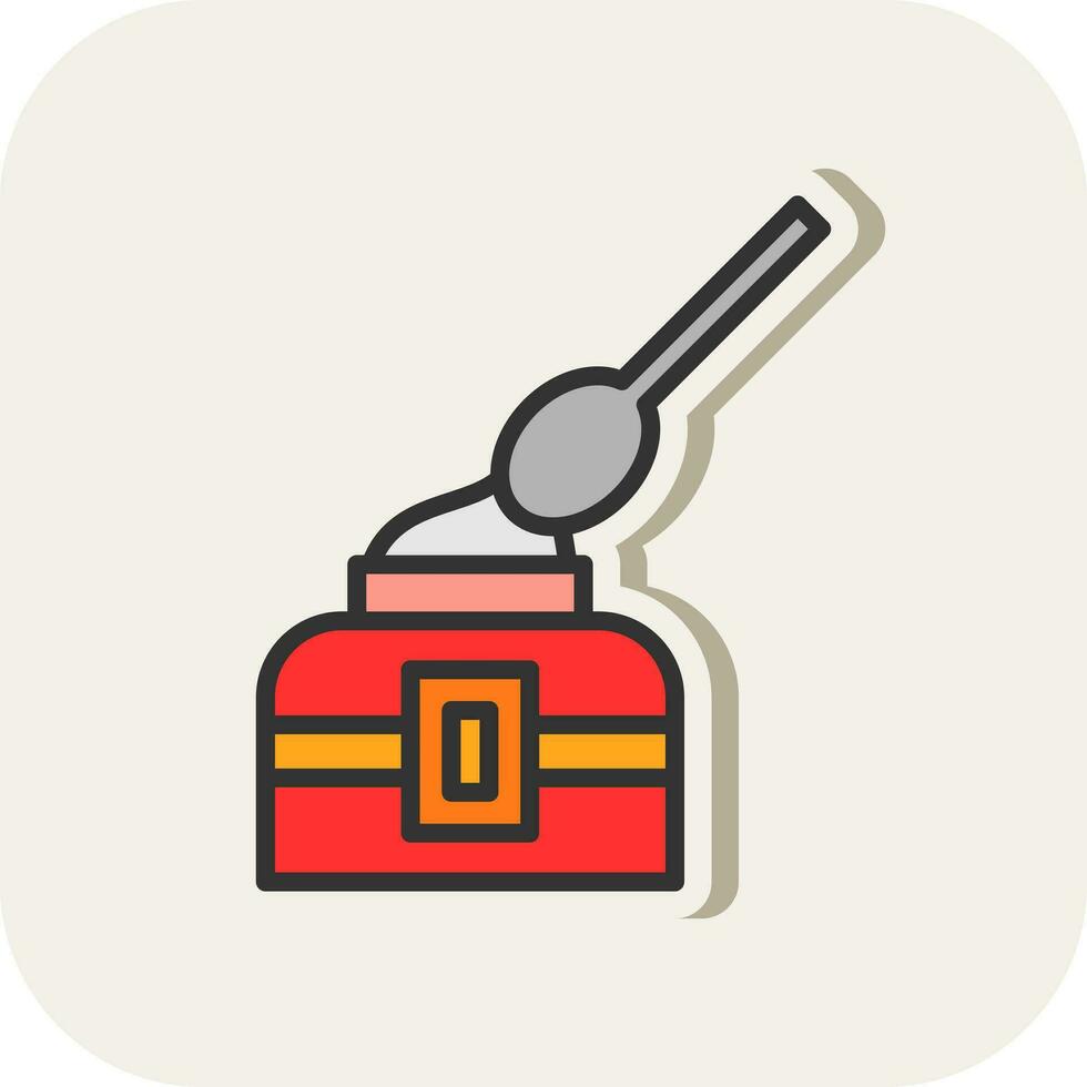 Body Scrub Vector Icon Design